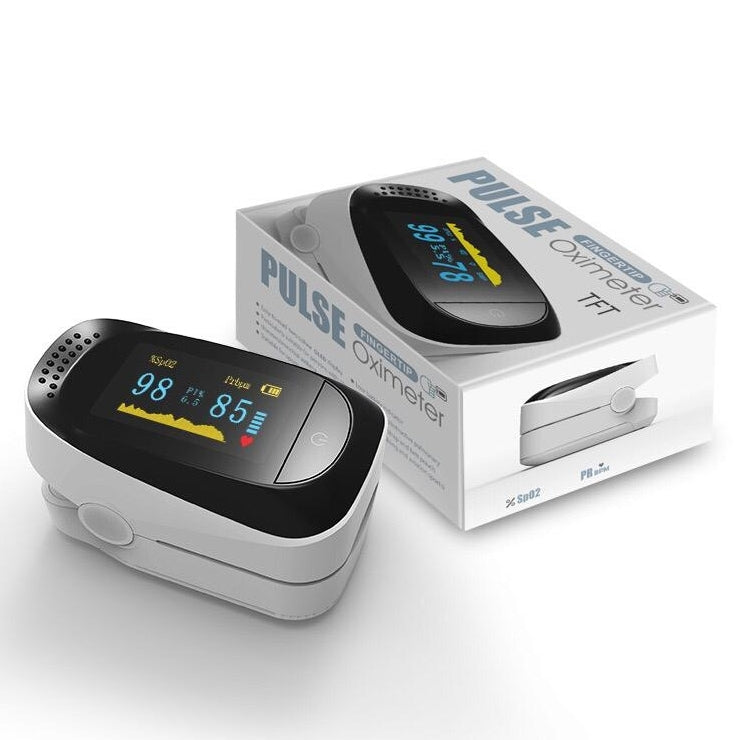 Οξύμετρο Δακτύλου Μαύρο PULSE (C101A2)